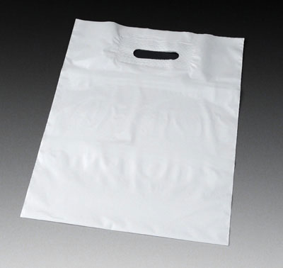 18 x 18 Poly Tote Bag with Rigid Handle + 4 Bottom Gusset - White (2  mil) - GBE Packaging Supplies - Wholesale Packaging, Boxes, Mailers,  Bubble, Poly Bags - Product Packaging Supplies