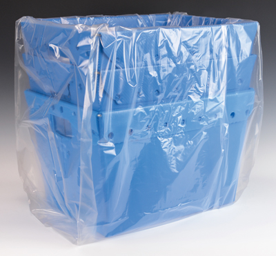 500 Pack Heavy Duty Plastic Bag 7.5" x 21" Clear Newspaper Bags 0.8 mil 