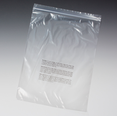 Cleanroom Poly Zipper Bags 10x12- 4mil Clear