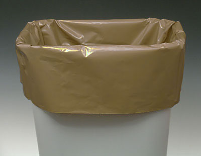 - AB-59-3-54W White 4 Bottom Gusset 12 x 18 1.75 mil Poly Bag with Drawtape 500 Bags