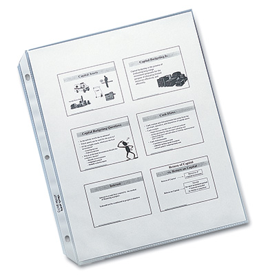 Plastic Film & Sheet Company 9-Pack Sheet Protectors To Fit 3-Ring Bin –  Military Steals and Surplus